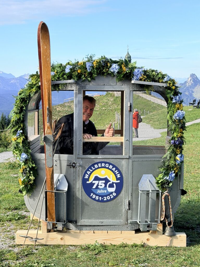 75 Jahre Wallbergbahn: 15 Millionen Fahrten auf den Tegernseer Hausberg