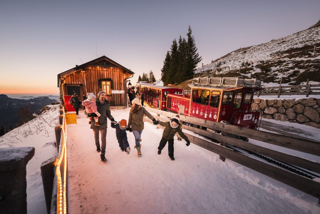 Adventzauber in Salzburg, am Wolfgangsee und am Schafberg